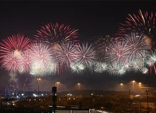 纳雍县焰火晚会