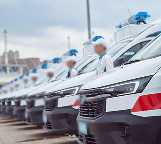 纳雍县服务车队展示